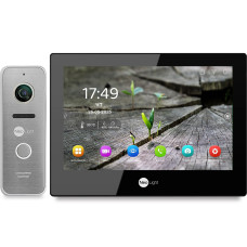 8" Комплект відеодомофона NeoLight ALPHA Hybrid HD Kit B/SilverP