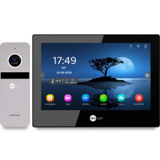 8" Комплект відеодомофона NeoLight ALPHA Hybrid HD Kit B/Silver