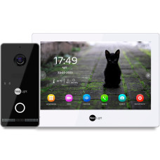 8" IPWO Комплект відеодомофона NeoLight ALPHA Hybrid IPWO KIT Black