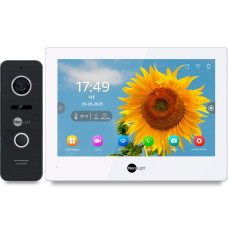 8" Комплект відеодомофона NeoLight ALPHA Hybrid HD Kit Black
