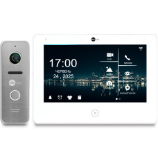 7" Комплект відеодомофона NeoKIT HD Pro WF SilverP