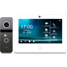 7" Комплект відеодомофона NeoKIT HD Pro WF Graphite