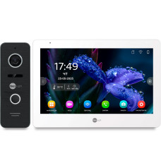 10" Комплект відеодомофона NeoLight MEZZO Hybrid HD Kit Black