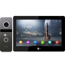10" IPW Комплект відеодомофона NeoLight MEZZO Hybrid IPW KIT B/Graphite