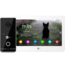 10" IPWO Комплект відеодомофона NeoLight MEZZO Hybrid IPWO KIT Black