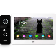 10" IP Комплект відеодомофона NeoLight MEZZO Hybrid IP KIT Black