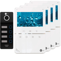 4.3" Комплект відеодомофона NeoLight TETTA KIT 4 Family