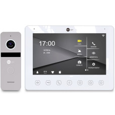 7" Комплект відеодомофона NeoKIT HD WF Silver