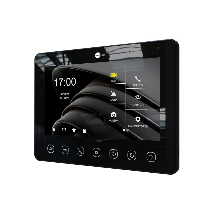 7" Відеодомофон NeoLight KAPPA+ HD Black 7" Відеодомофон NeoLight KAPPA+ HD Black